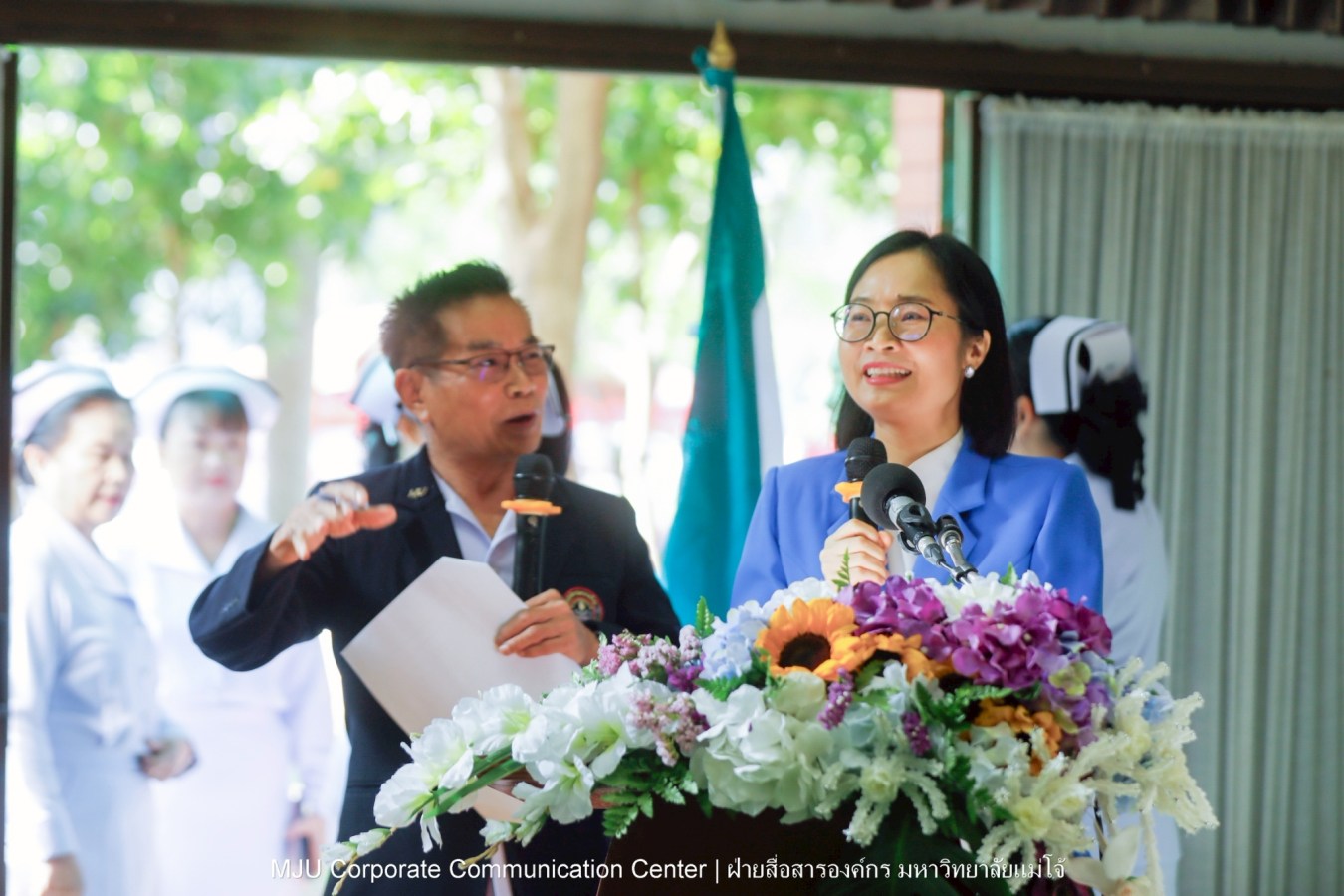 พยาบาลแม่โจ้ รุ่น 1 ประดับแถบหมวก-รับเข็มวิทยฐานะ พร้อมก้าวสู่พยาบาลวิชาชีพอย่างเป็นทางการ