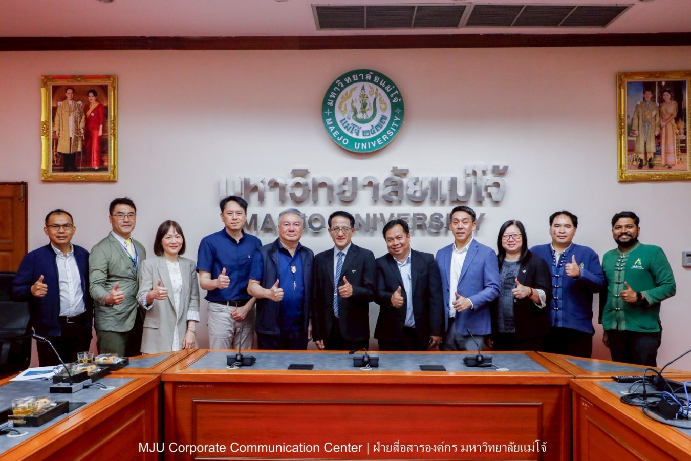 ม.แม่โจ้ หารือร่วม Chaoyang University of Technology ไต้หวัน เตรียมจัดตั้งศูนย์ 