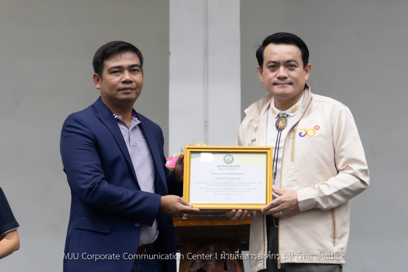 ม.แม่โจ้ อบรม Road Safety Organization ขับขี่ปลอดภัย สร้างวินัยจราจรให้นักศึกษา