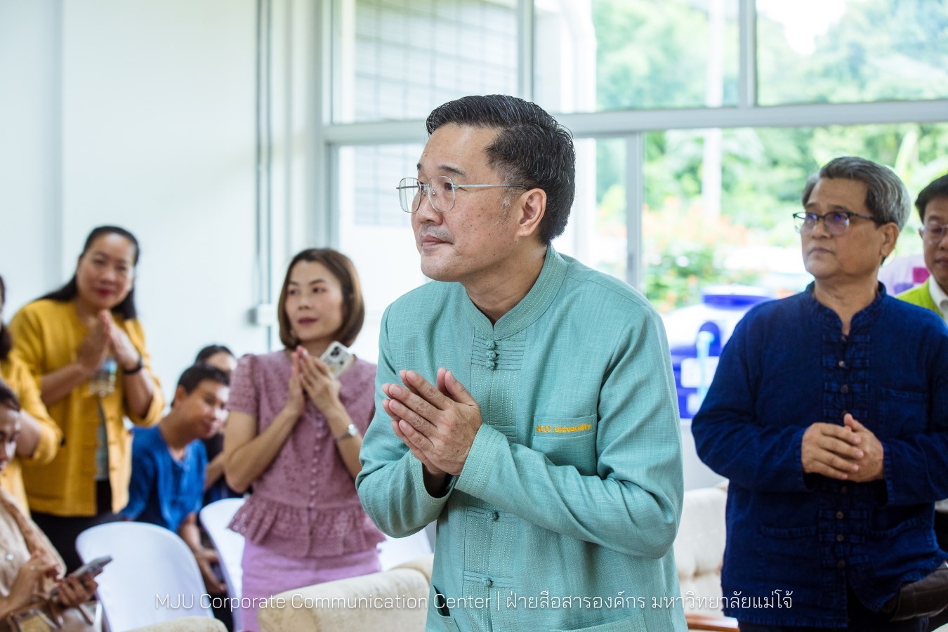 ม.แม่โจ้ ทำบุญอาคารเรียนรวมและปฏิบัติการคณะสัตวแพทยศาสตร์