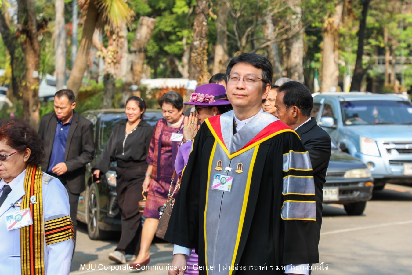 บรรยากาศ พิธีพระราชทานปริญญาบัตร มหาวิทยาลัยแม่โจ้ ประจำปีการศึกษา2567-2568 ครั้งที่ 48  ในวันที่ 19 กุมภาพันธ์ พ.ศ.2569 ณ ศูนย์กีฬาเฉลิมพระเกียรติ มหาวิทยาลัยแม่โจ้