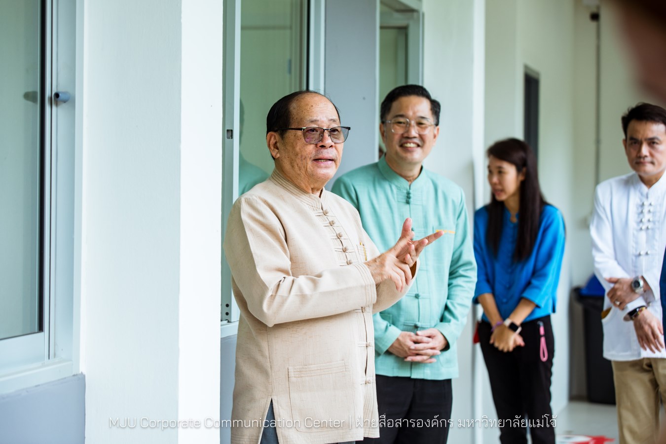 ม.แม่โจ้ ทำบุญอาคารเรียนรวมและปฏิบัติการคณะสัตวแพทยศาสตร์