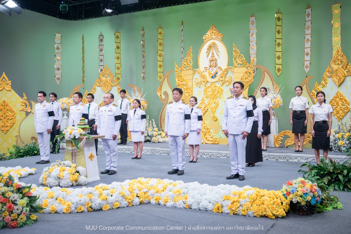เนื่องในโอกาสวันเฉลิมพระชนมพรรษา พระบาทสมเด็จพระเจ้าอยู่หัวฯ ม.แม่โจ้ ร่วมบันทึกเทปโทรทัศน์รายการพิเศษถวายพระพรชัยมงคล