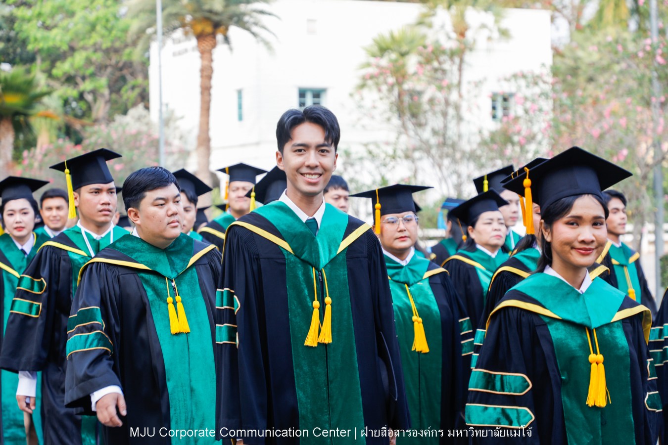ว่าที่บัณฑิตพร้อม  อาจารย์พร้อม  ญาติพร้อม ทุกคนพร้อม  ร่วมแสดงความยินดี 18 กุมภาพันธ์ 2569  #บรรยากาศซ้อมใหญ่ พิธีพระราชทานปริญญาบัตรมหาวิทยาลัยแม่โจ้ ครั้งที่ 48