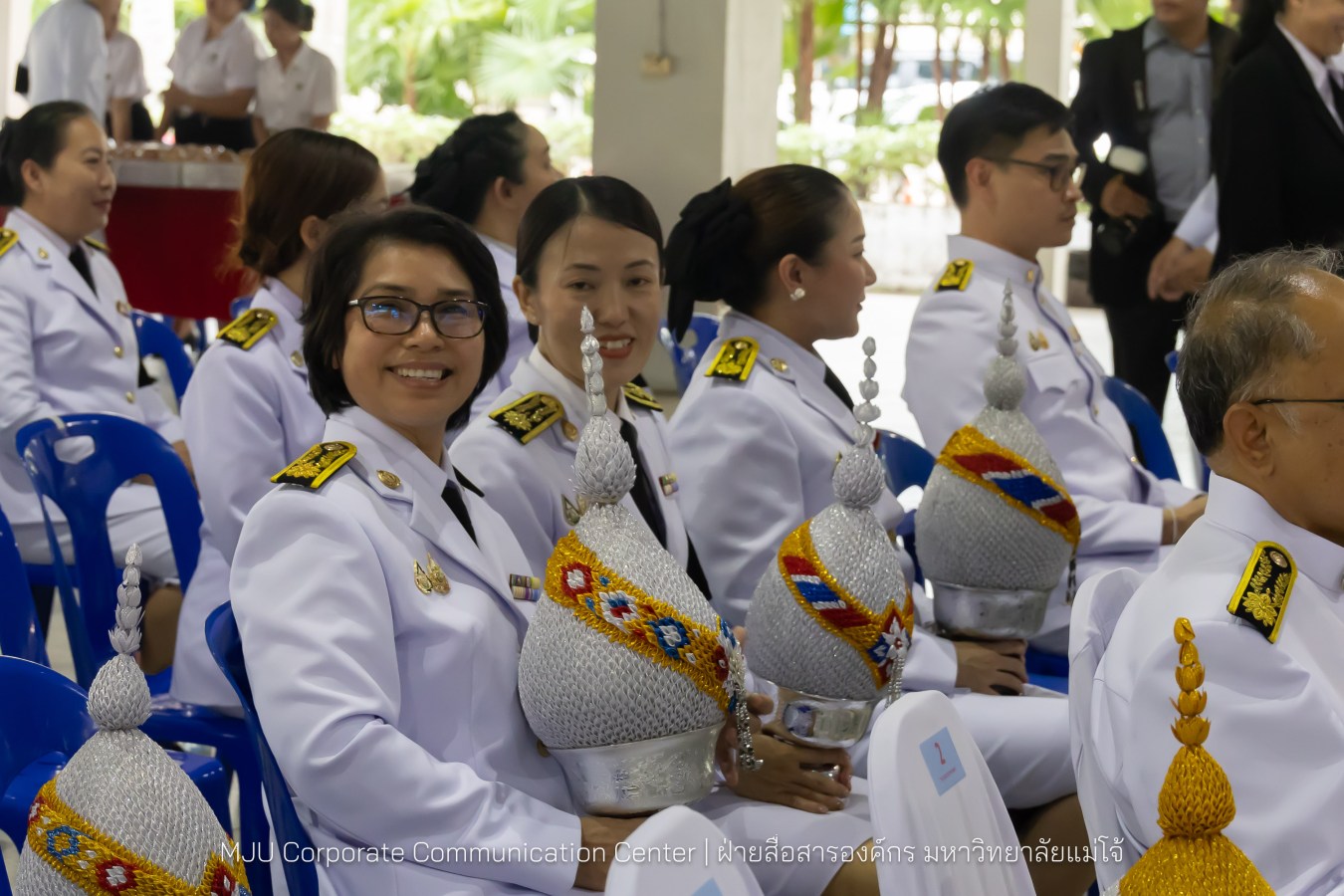 เนื่องในโอกาสวันเฉลิมพระชนมพรรษาพระบาทสมเด็จพระเจ้าอยู่หัว มหาวิทยาลัยแม่โจ้ จัดพิธีถวายพระพรชัยมงคล