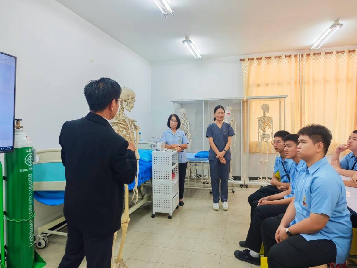 เปิดประสบการณ์สู่เส้นทางพยาบาล คณะพยาบาลศาสตร์ ต้อนรับนักเรียนโรงเรียนตากพิทยาคมร่วมกิจกรรม 