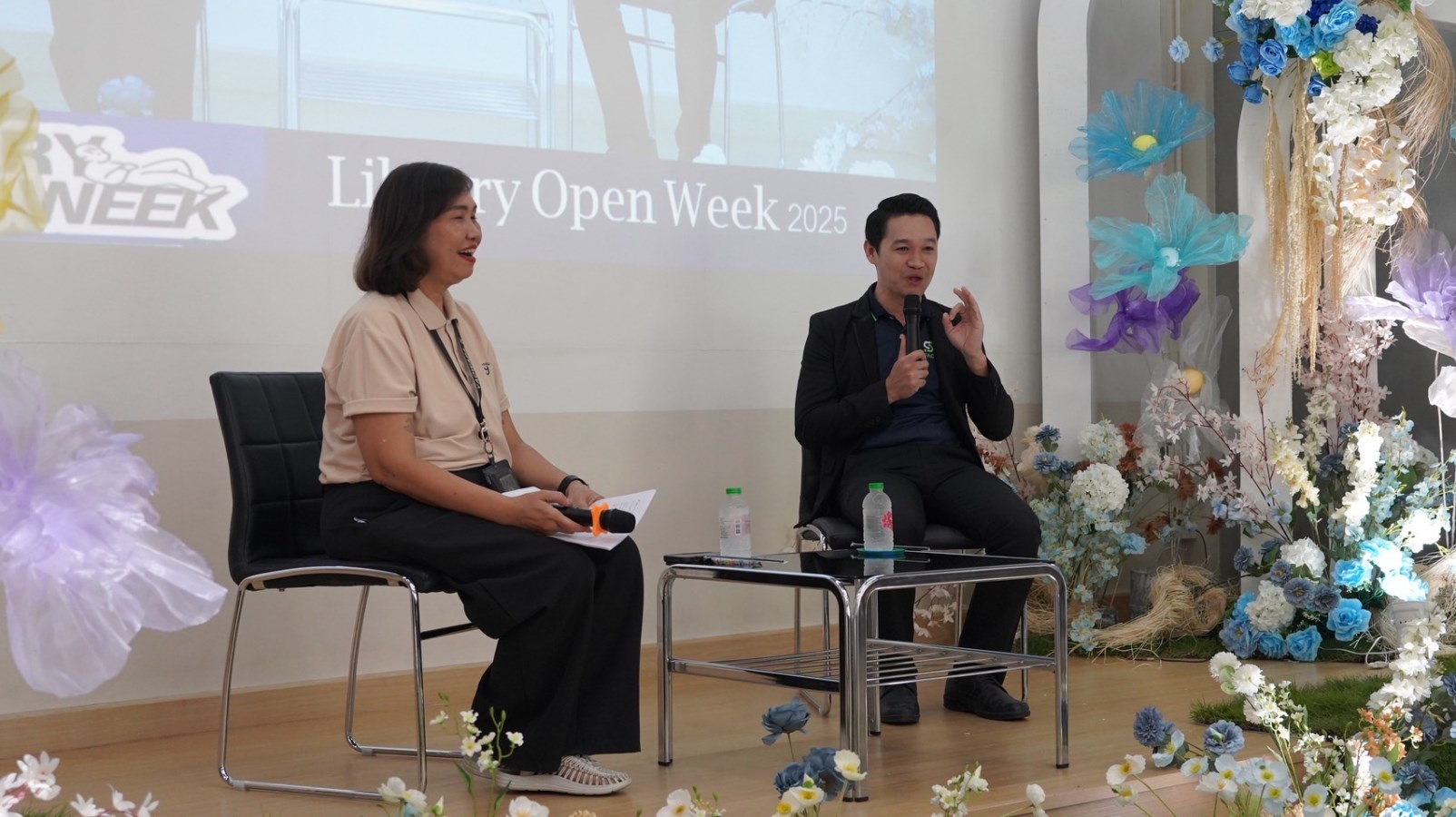 สำนักหอสมุด ม.แม่โจ้   จัดงาน “Library Open Week 2025 ”  สร้างประสบการณ์การเรียนรู้ สู่การพัฒนานวัตกรรม