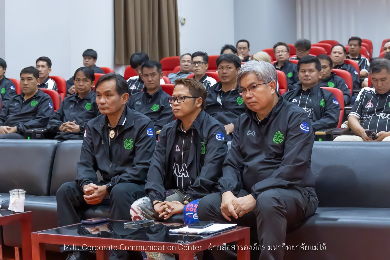 ทัพนักกีฬาบุคลากร ม.แม่โจ้ พร้อมลุยศึก “มศว.เกมส์”  การแข่งขันกีฬาบุคลากรมหาวิทยาลัยแห่งประเทศไทย ครั้งที่ ๔๒