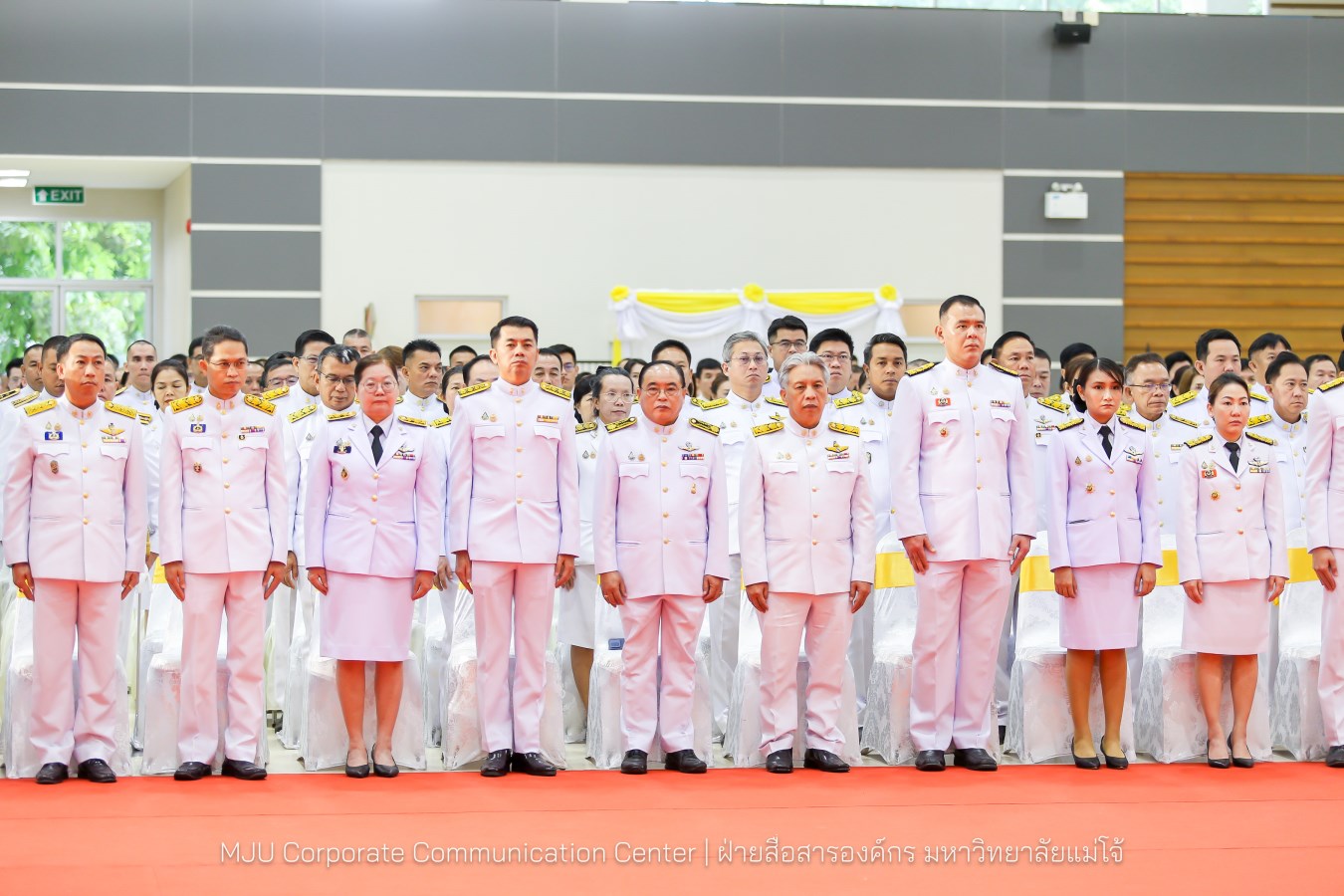 เนื่องในโอกาสวันเฉลิมพระชนมพรรษา 28 กรกฎาคม 2568 ม.แม่โจ้ ร่วมพิธีเฉลิมพระเกียรติพระบาทสมเด็จพระเจ้าอยู่หัว
