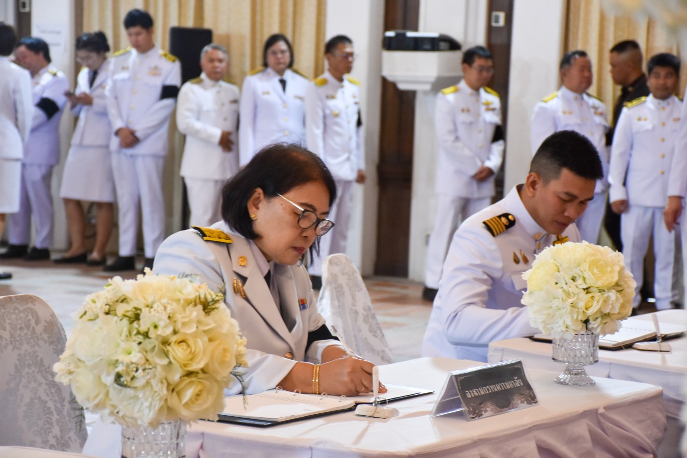 ม.แม่โจ้ ร่วมพิธีถวายน้ำสรงเบื้องหน้าพระรูป สมเด็จพระเจ้าลูกเธอ เจ้าฟ้าพัชรกิติยาภา  นเรนทิราเทพยวดี กรมหลวงราชสาริณีสิริพัชร มหาวัชรราชธิดา