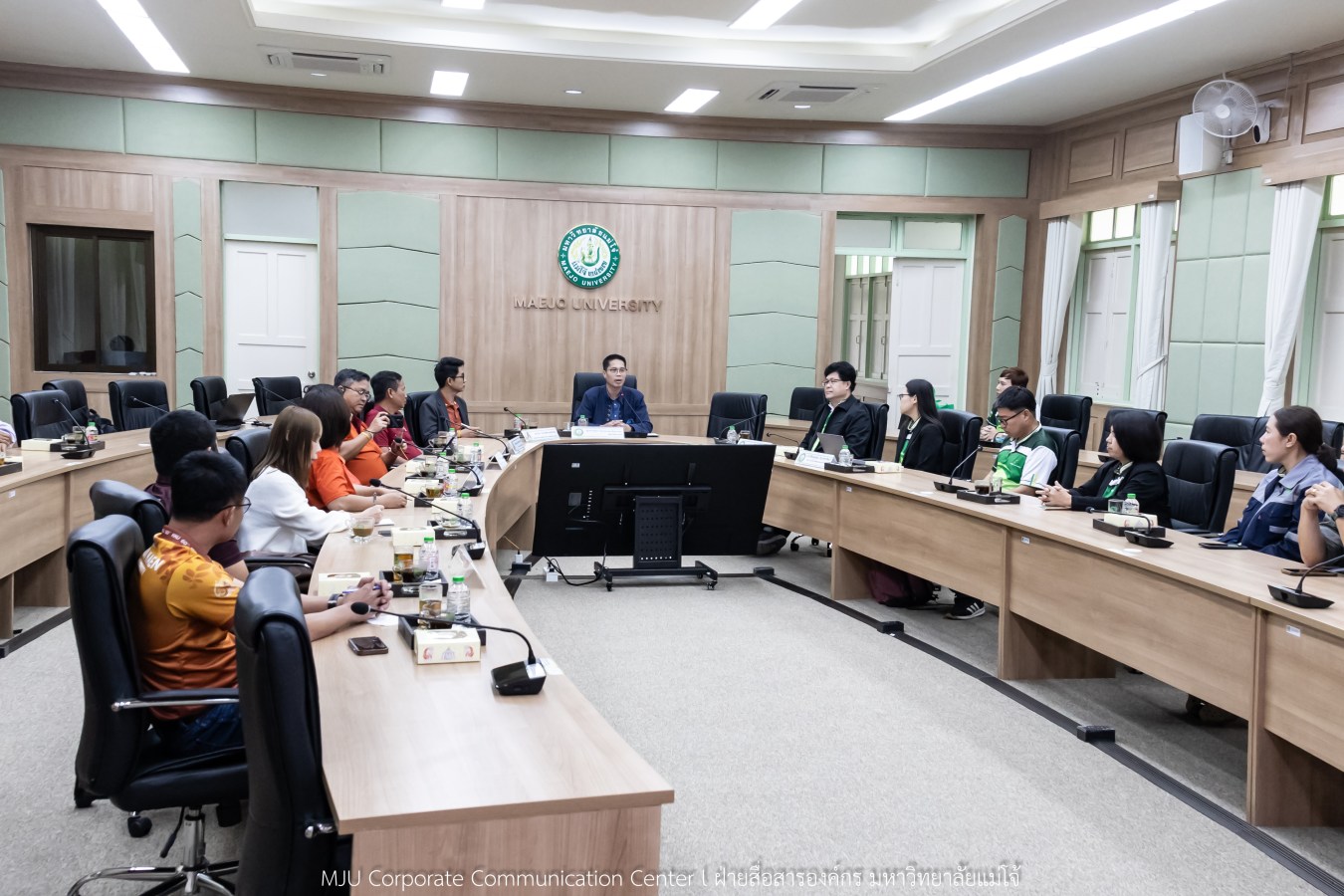 ม.แม่โจ้ ต้อนรับ ม.ขอนแก่น  ร่วมแลกเปลี่ยนเรียนรู้การขับเคลื่อน Green University