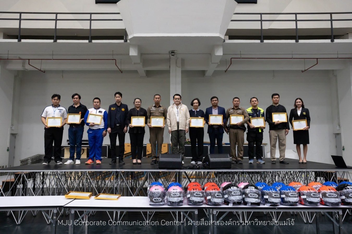 ม.แม่โจ้ อบรม Road Safety Organization ขับขี่ปลอดภัย สร้างวินัยจราจรให้นักศึกษา