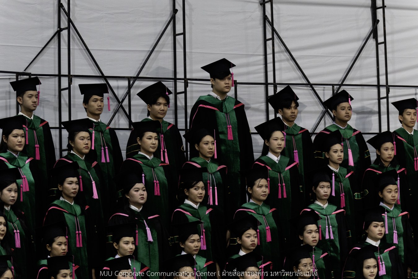 ว่าที่บัณฑิตพร้อม  อาจารย์พร้อม  ญาติพร้อม ทุกคนพร้อม  ร่วมแสดงความยินดี 18 กุมภาพันธ์ 2569  #บรรยากาศซ้อมใหญ่ พิธีพระราชทานปริญญาบัตรมหาวิทยาลัยแม่โจ้ ครั้งที่ 48