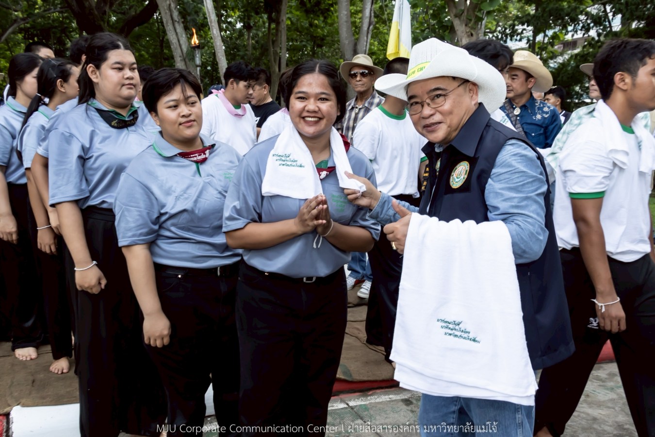 พิธีกำเนิดลูกแม่โจ้ รุ่น 91 สร้างความภาคภูมิใจให้นักศึกษาใหม่สู่การเป็นลูกแม่โจ้โดยสมบูรณ์