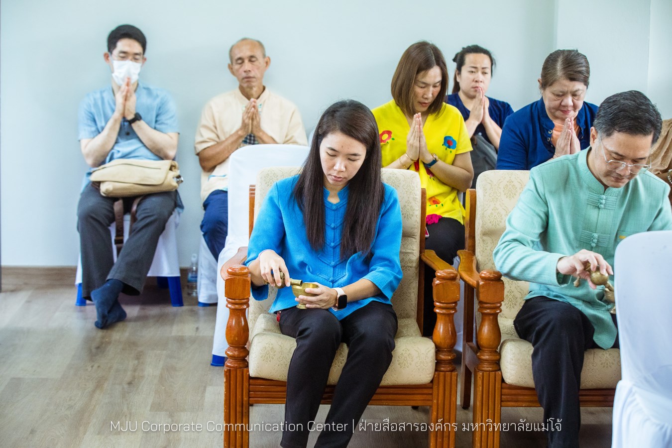 ม.แม่โจ้ ทำบุญอาคารเรียนรวมและปฏิบัติการคณะสัตวแพทยศาสตร์