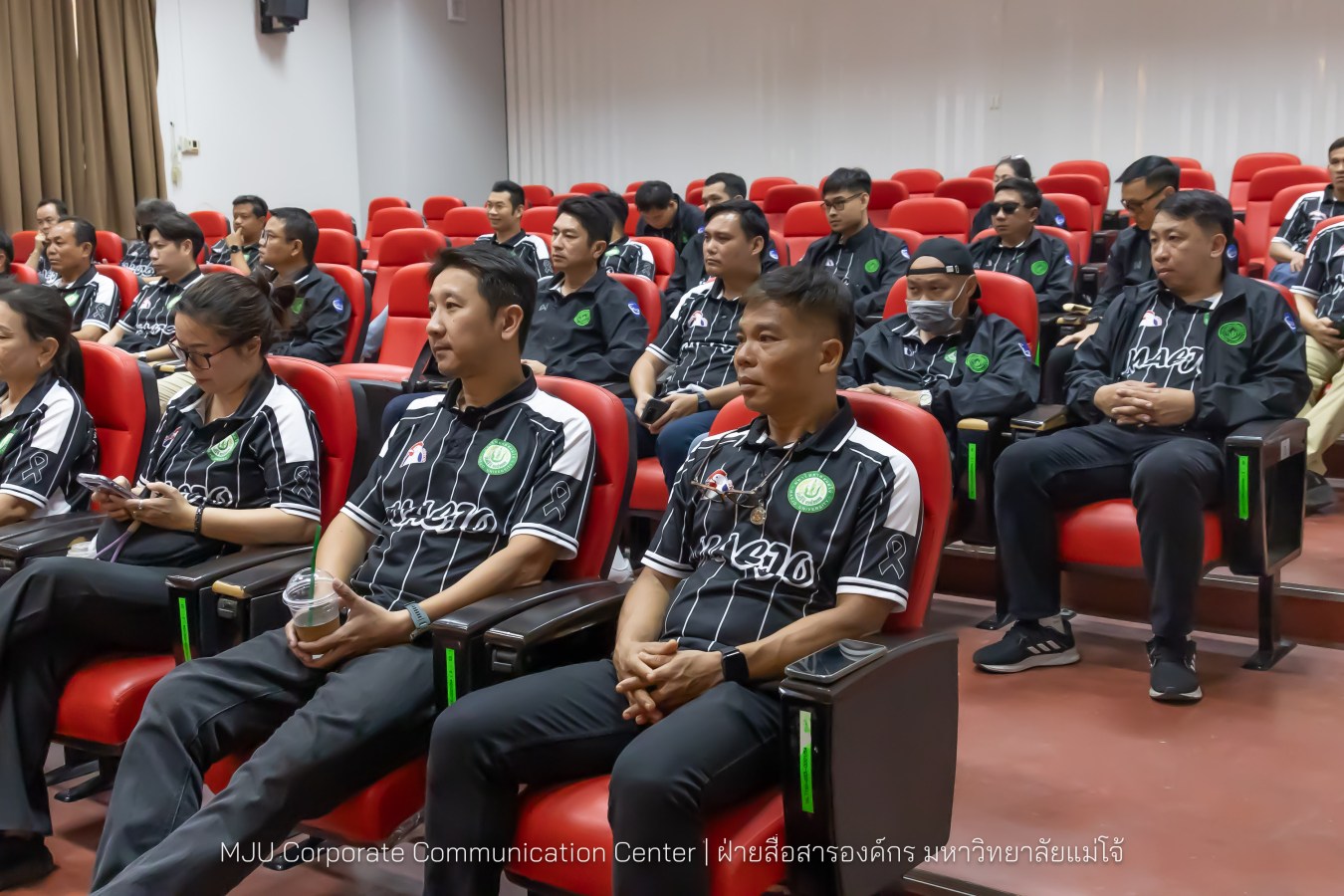 ทัพนักกีฬาบุคลากร ม.แม่โจ้ พร้อมลุยศึก “มศว.เกมส์”  การแข่งขันกีฬาบุคลากรมหาวิทยาลัยแห่งประเทศไทย ครั้งที่ ๔๒