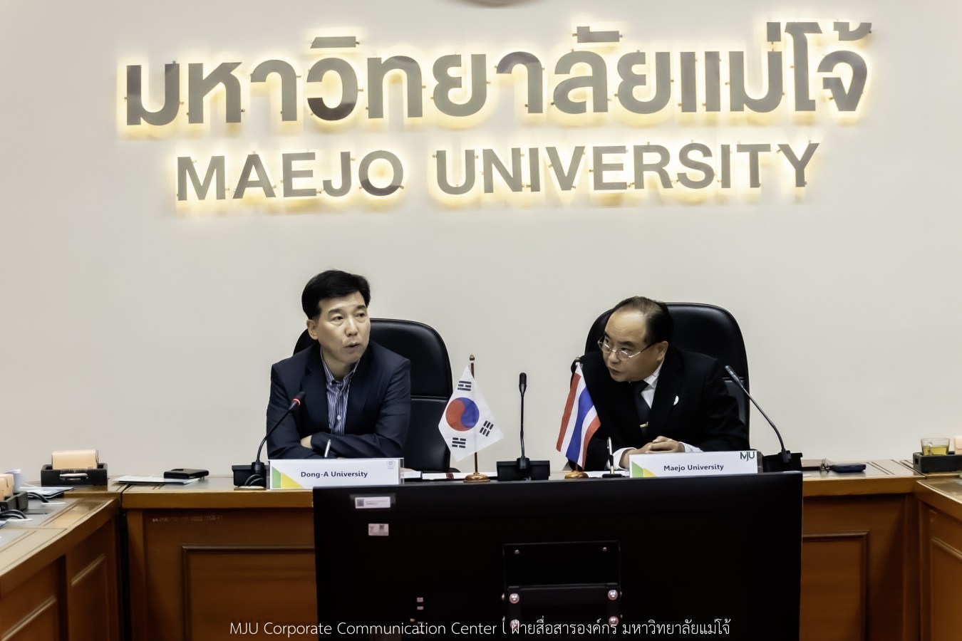 ม.แม่โจ้ ลงนามบันทึกความเข้าใจ กับ Dong-A University ประเทศเกาหลีใต้    ความร่วมมือทางวิชาการและการพัฒนาศักยภาพในด้านต่างๆ ร่วมกันระหว่างสองสถาบัน