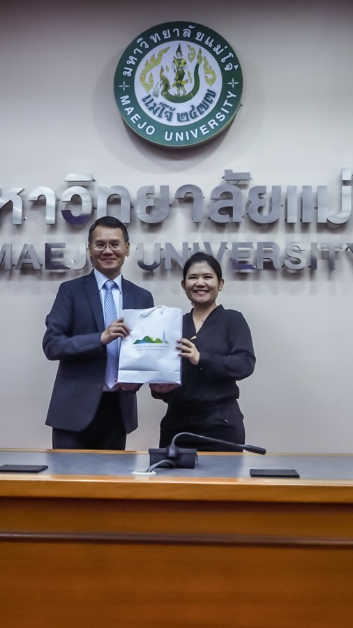 ผู้บริหาร Chaoyang University of Technology (CYUT) และ  National Pingtung University of Science and Technology (NPUST) ไต้หวัน  หารือความร่วมมือทางวิชาการ ร่วมกับผู้บริหารมหาวิทยาลัยแม่โจ้