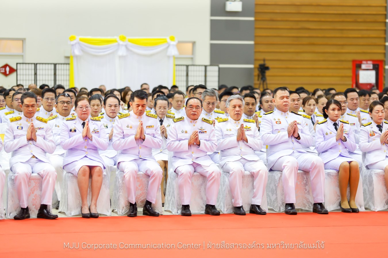 เนื่องในโอกาสวันเฉลิมพระชนมพรรษา 28 กรกฎาคม 2568 ม.แม่โจ้ ร่วมพิธีเฉลิมพระเกียรติพระบาทสมเด็จพระเจ้าอยู่หัว
