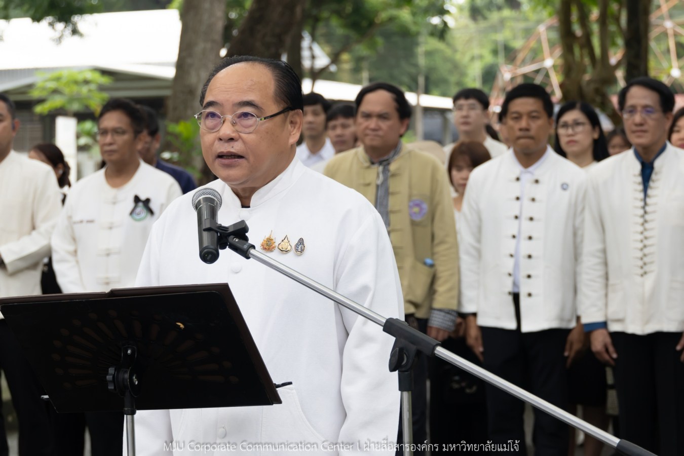 ม.แม่โจ้ ปล่อยกล้วยไม้ถวายพระราชกุศล สมเด็จพระนางเจ้าสิริกิติ์ พระบรมราชินีนาถ พระบรมราชชนนีพันปีหลวง