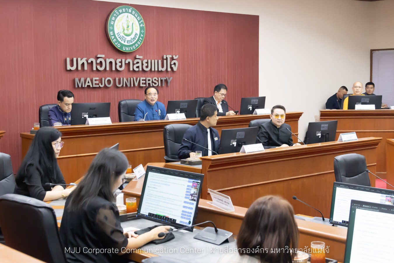 ม.แม่โจ้ จัดประชุมคณะกรรมการวัดธาราทิพย์ชัยประดิษฐ์ในพระอุปถัมภ์พระเจ้าวรวงศ์เธอ พระองค์เจ้าสิริภาจุฑาภรณ์ ครั้งที่ 3/2569