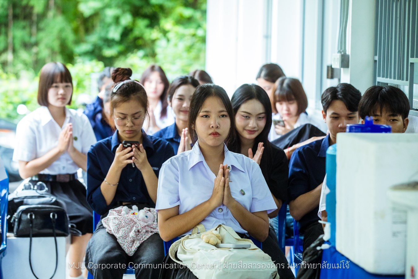 ม.แม่โจ้ ทำบุญอาคารเรียนรวมและปฏิบัติการคณะสัตวแพทยศาสตร์