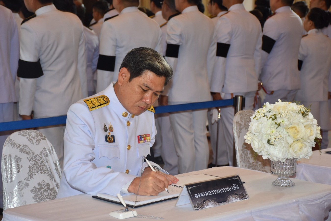 ม.แม่โจ้ ร่วมพิธีถวายน้ำสรงเบื้องหน้าพระรูป สมเด็จพระเจ้าลูกเธอ เจ้าฟ้าพัชรกิติยาภา  นเรนทิราเทพยวดี กรมหลวงราชสาริณีสิริพัชร มหาวัชรราชธิดา