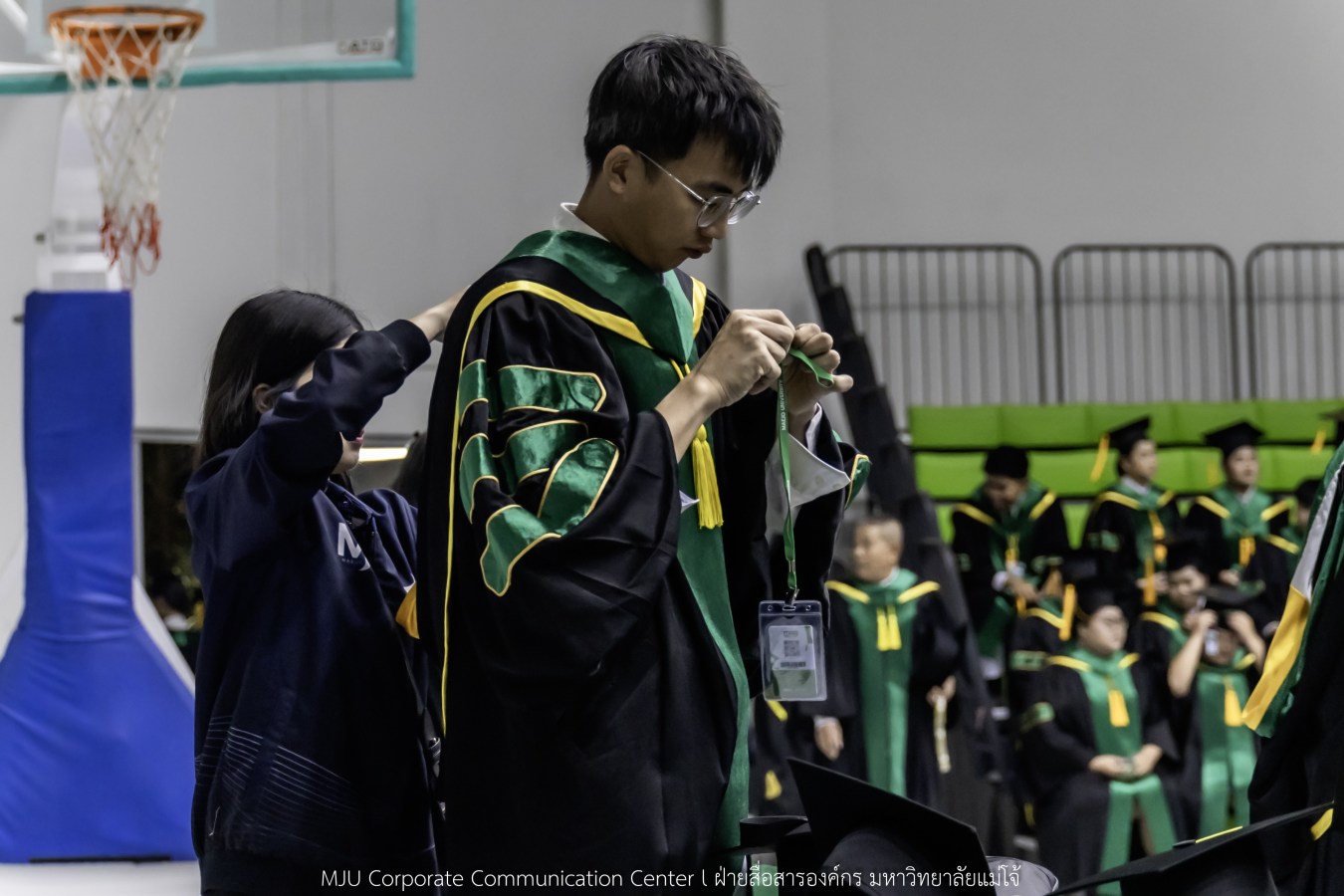 ว่าที่บัณฑิตพร้อม  อาจารย์พร้อม  ญาติพร้อม ทุกคนพร้อม  ร่วมแสดงความยินดี 18 กุมภาพันธ์ 2569  #บรรยากาศซ้อมใหญ่ พิธีพระราชทานปริญญาบัตรมหาวิทยาลัยแม่โจ้ ครั้งที่ 48
