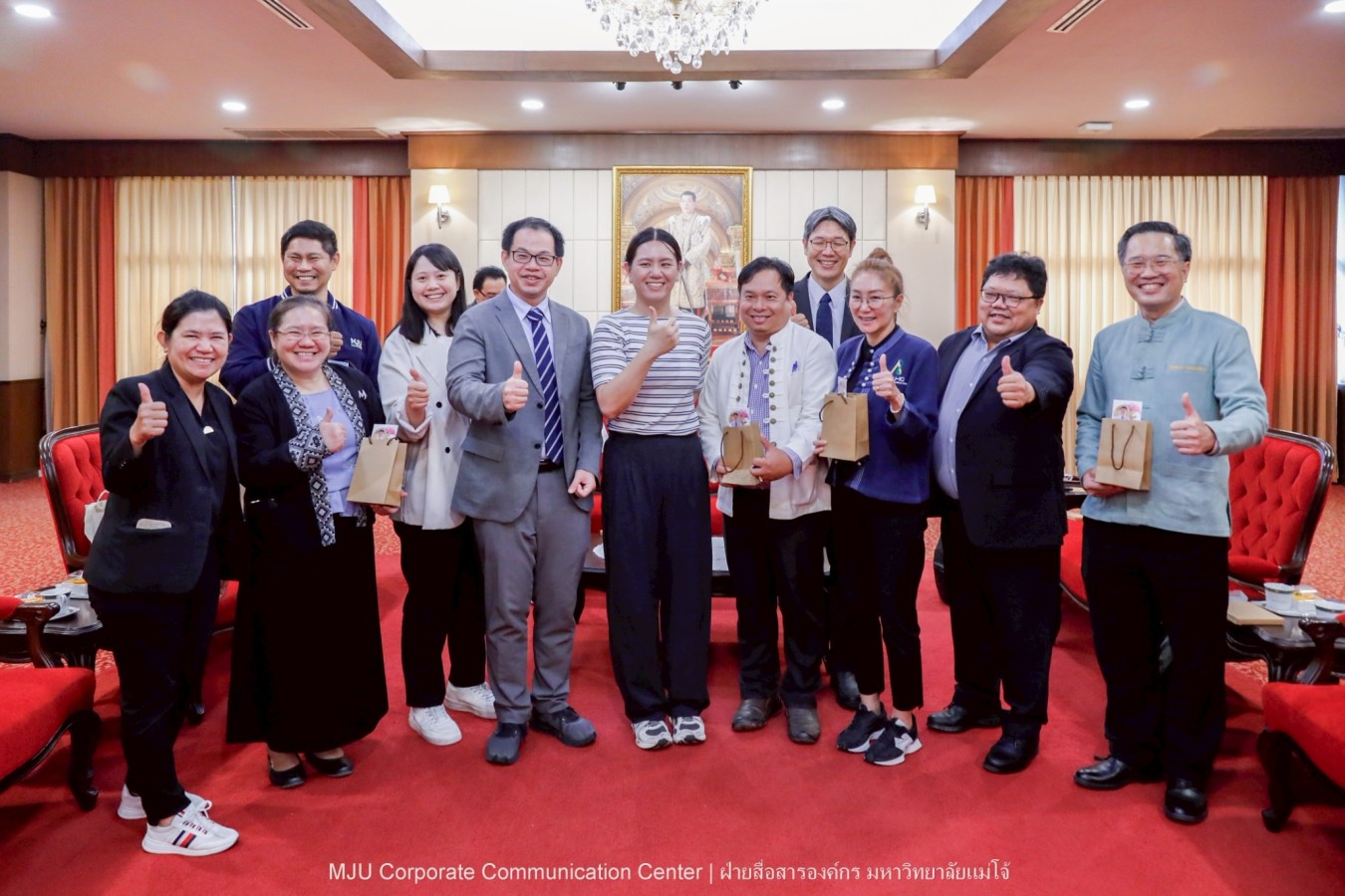 National Chiayi University (NCYU) ไต้หวัน เยือน ม.แม่โจ้ หารือความร่วมมือทางวิชาการ ยกระดับเครือข่ายความร่วมมือระดับนานาชาติ