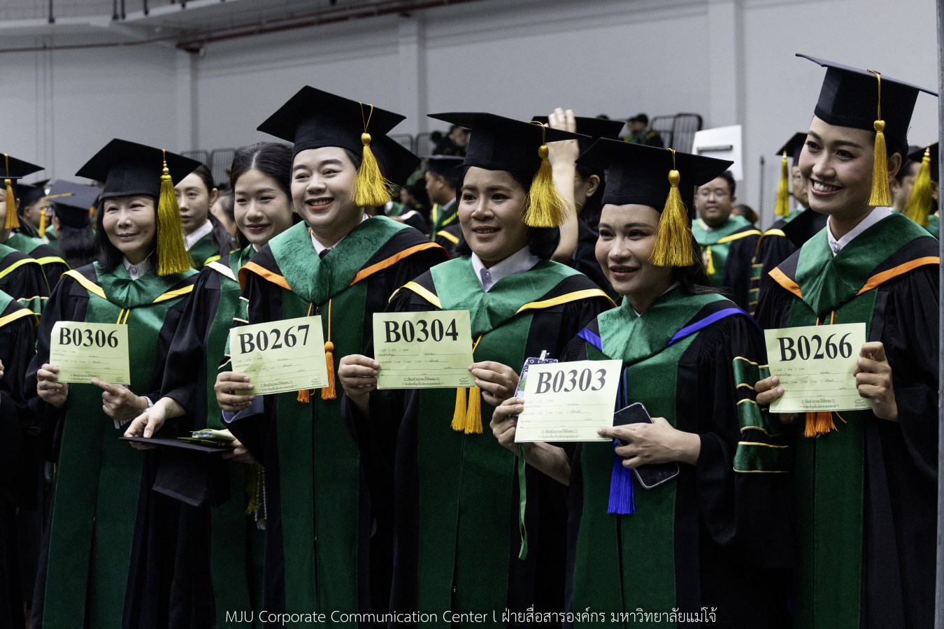 ว่าที่บัณฑิตพร้อม  อาจารย์พร้อม  ญาติพร้อม ทุกคนพร้อม  ร่วมแสดงความยินดี 18 กุมภาพันธ์ 2569  #บรรยากาศซ้อมใหญ่ พิธีพระราชทานปริญญาบัตรมหาวิทยาลัยแม่โจ้ ครั้งที่ 48