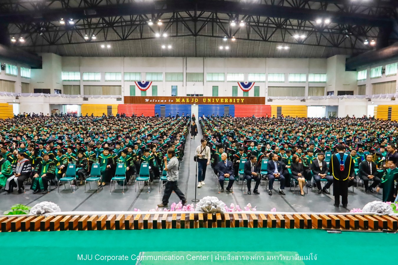 ว่าที่บัณฑิตพร้อม  อาจารย์พร้อม  ญาติพร้อม ทุกคนพร้อม  ร่วมแสดงความยินดี 18 กุมภาพันธ์ 2569  #บรรยากาศซ้อมใหญ่ พิธีพระราชทานปริญญาบัตรมหาวิทยาลัยแม่โจ้ ครั้งที่ 48