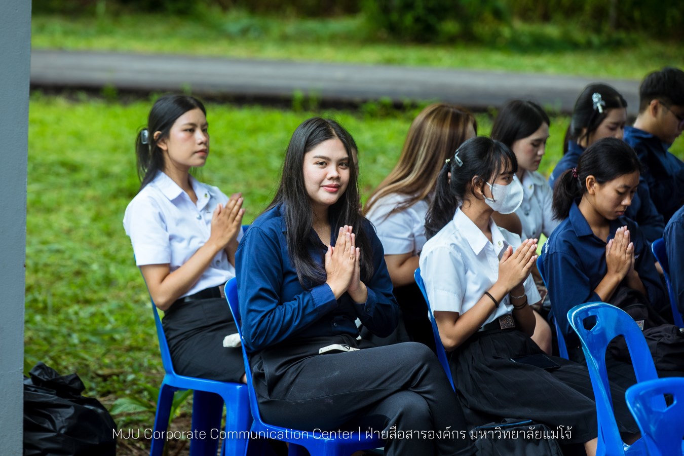ม.แม่โจ้ ทำบุญอาคารเรียนรวมและปฏิบัติการคณะสัตวแพทยศาสตร์