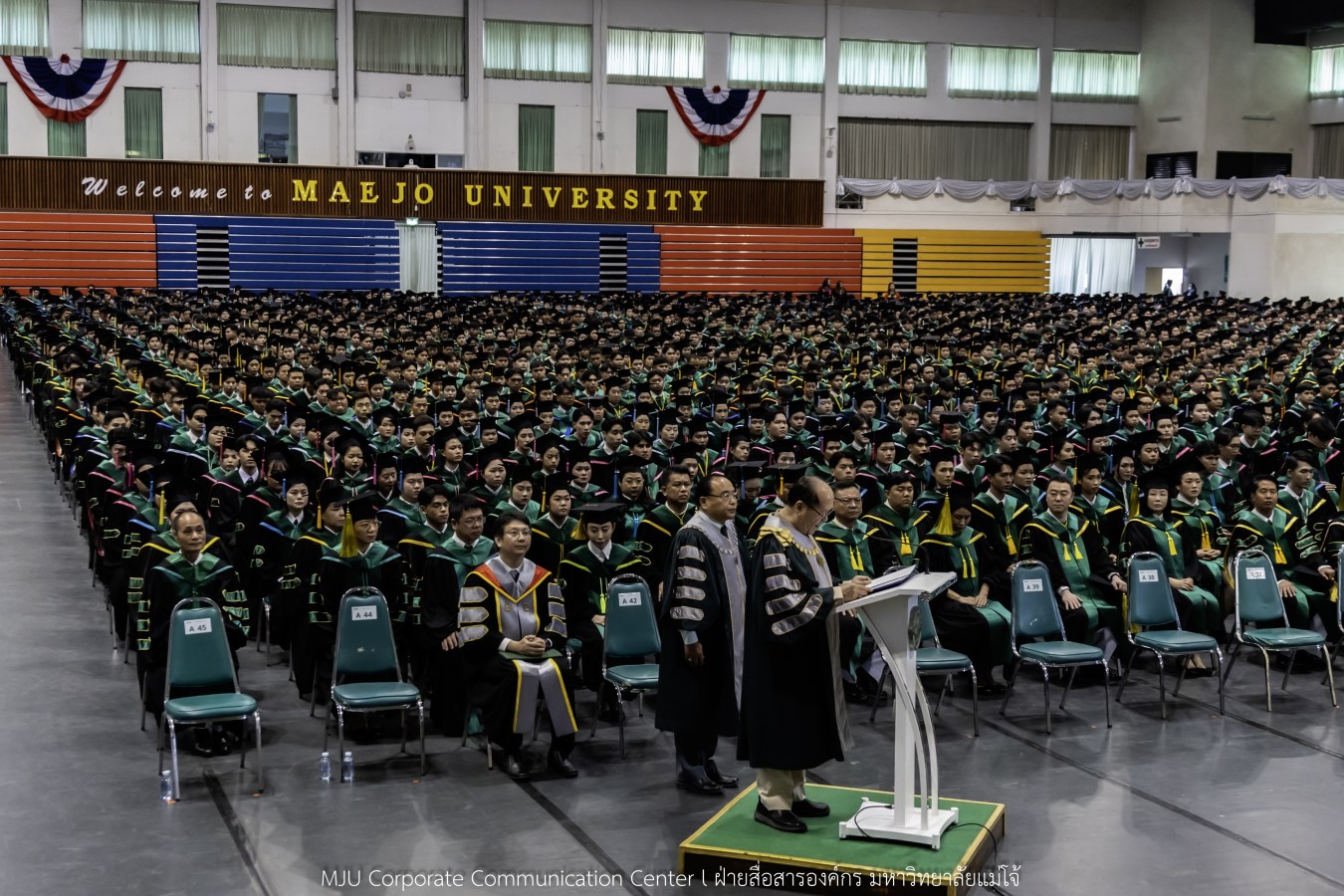 ว่าที่บัณฑิตพร้อม  อาจารย์พร้อม  ญาติพร้อม ทุกคนพร้อม  ร่วมแสดงความยินดี 18 กุมภาพันธ์ 2569  #บรรยากาศซ้อมใหญ่ พิธีพระราชทานปริญญาบัตรมหาวิทยาลัยแม่โจ้ ครั้งที่ 48