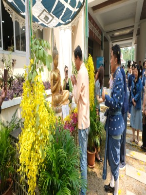 แม่โจ้แป้ม่วนอ๊ก ม่วนใจ๋ สืบสานวิถีไทย ป๋าเวณีปี๋ใหม่เมือง